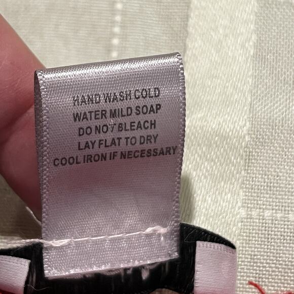 Vintage Cache Women’s Lacey Cami Tank Red Ruched Whimsigoth 90s Y2K Fairy Medium - Picture 5 of 7